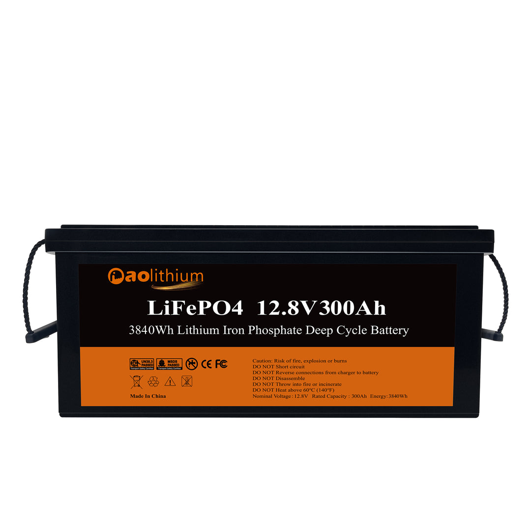 AOLITHIUM 12V 300AH LiFePO4 Lithium-Batterie