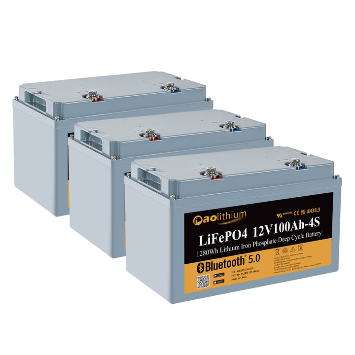 12V100Ah-4S Lithium-LiFePO4-Batterie